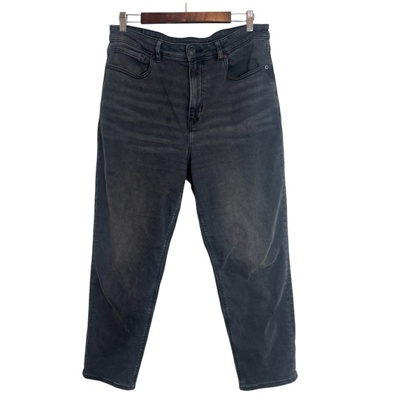 American Eagle Outfitters Women's Straight Leg Jeans - Dark Gray - Picture 1 of 7